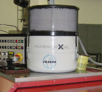 Фильтр масляного тумана «FILTERMIST-FX4002» с HEPA фильтром и гибким вытяжным устройством.